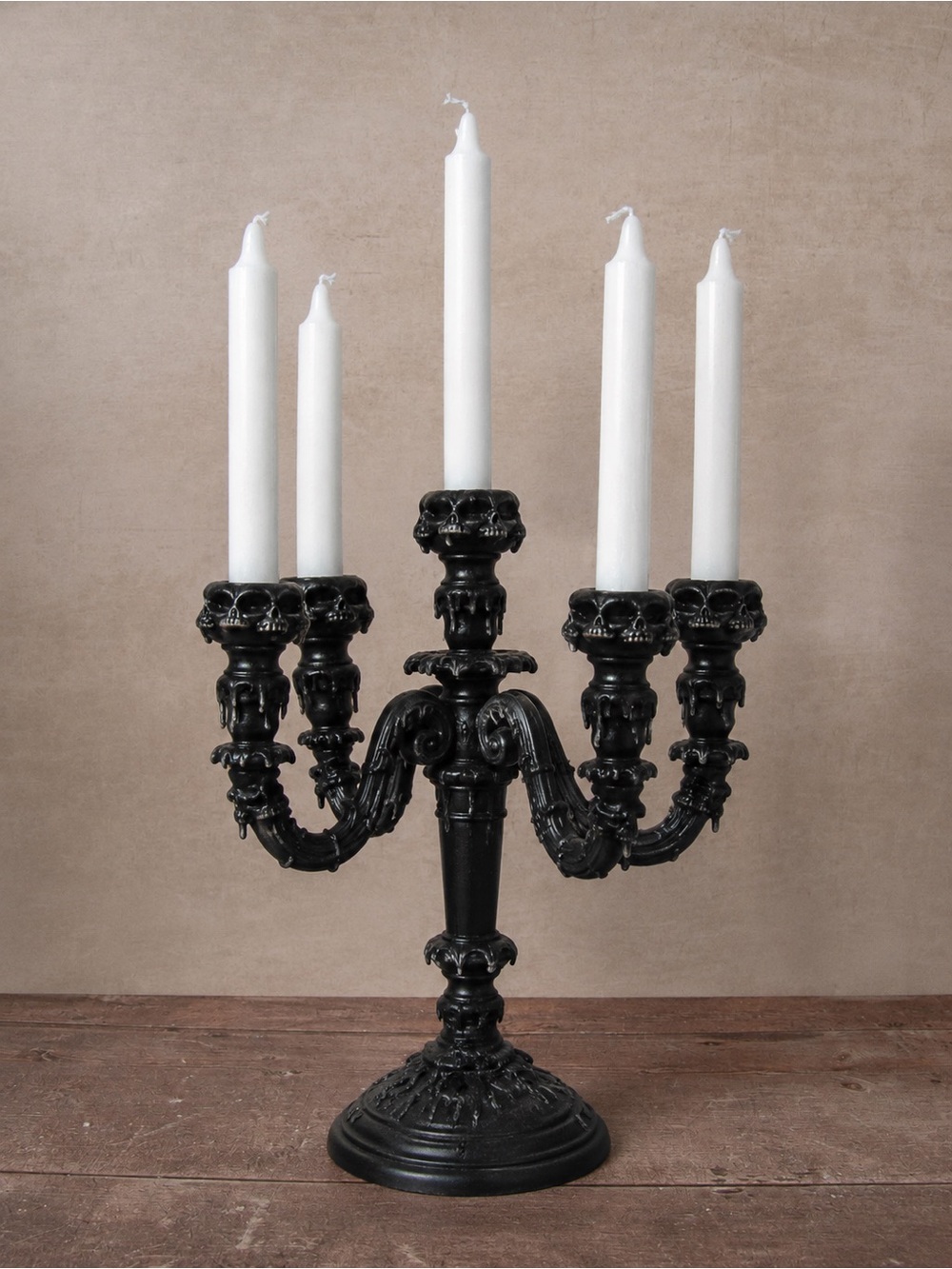 Black Gothic Candelabra